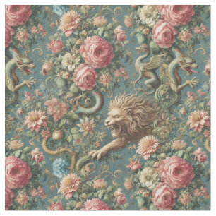 A Blooming Mythos – Gothic Classic Tile Fabric