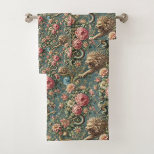 A Blooming Mythos – Gothic Victorian Bath Towel Set