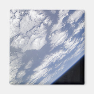 A blue and white part of Earth Magnet