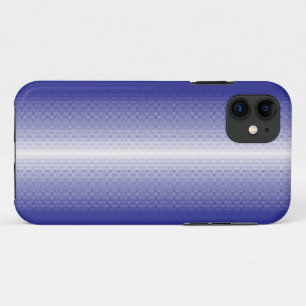 a blue and white striped background iPhone 11 case