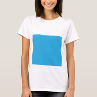 a blue background with a black and white cat on to