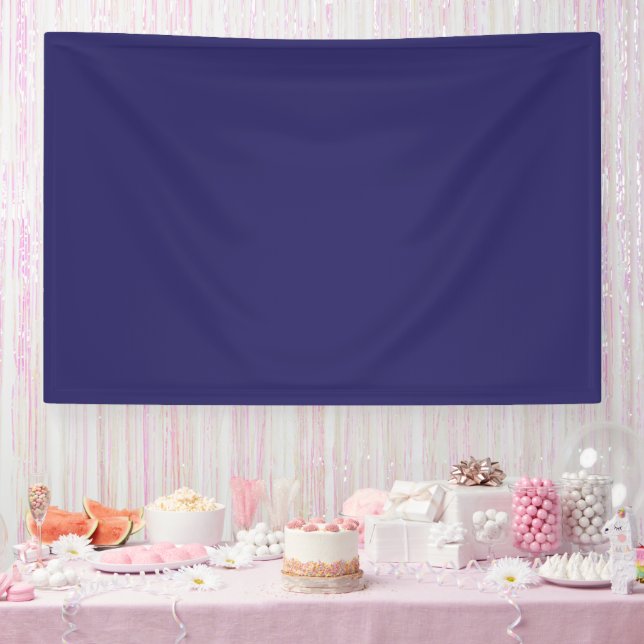 a blue background with a clock banner (Party)