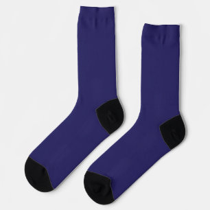 a blue background with a clock on it socks