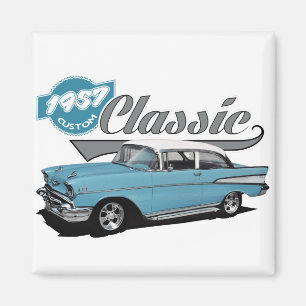 A Blue Classic Magnet