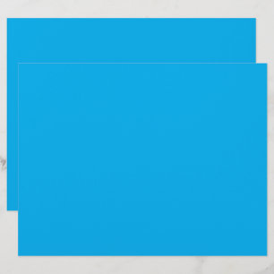 a blue sky with a plane flying in the sky custom letterhead
