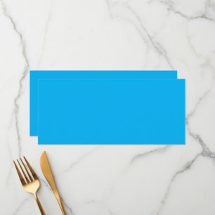 a blue sky with a plane menu