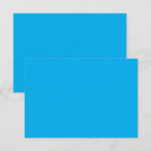 a blue sky with a plane thank you card
