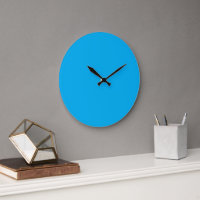 A blue square centred on a white background, crea