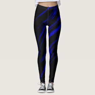 A Blue Streak Leggings
