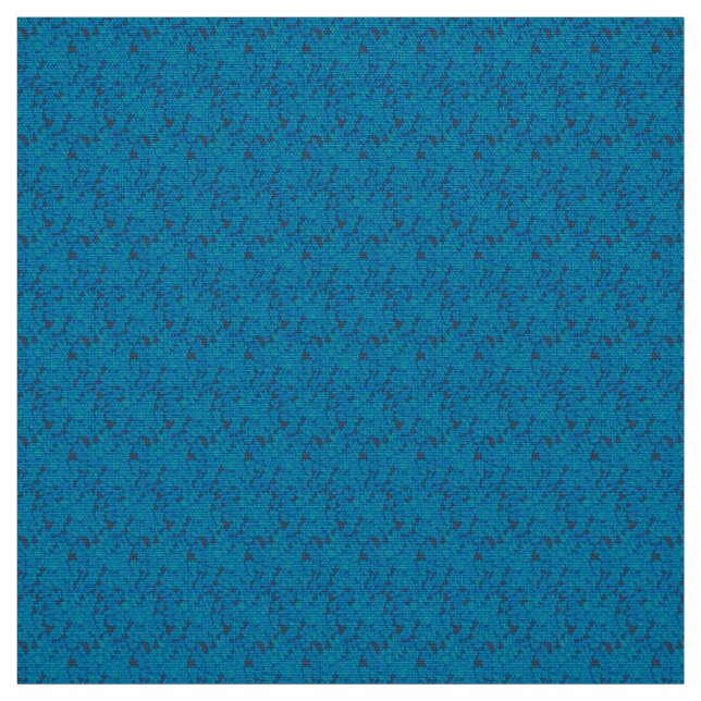 A blue wrapping paper with a creative arts pattern fabric (Swatch)