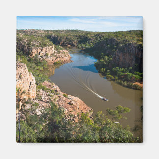 A boat on Katherine gorge Australia Magnet