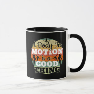A Body in Motion - Girls Gymnastics Mindset Mug
