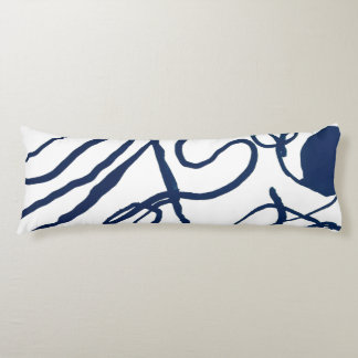 A Body Pillow Contemporary and Blue