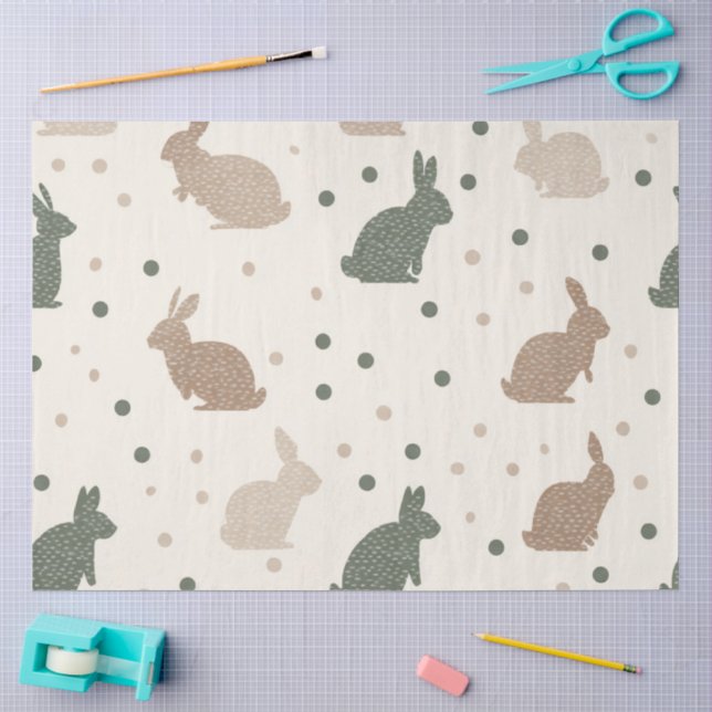 A Boho Easter Series Design #3 Tissue Paper (Craft)
