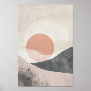 A Boho World Poster