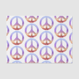 A Bokeh Peace Sign Series Design 12 Tissue Paper