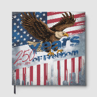 A bold, illustration of an American symbol