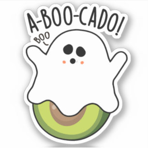 A-boo-cado Funny Avocado Pun 