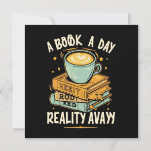A book a day keep reality away