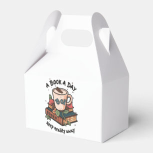 A book a day keep Reality away Favour Box