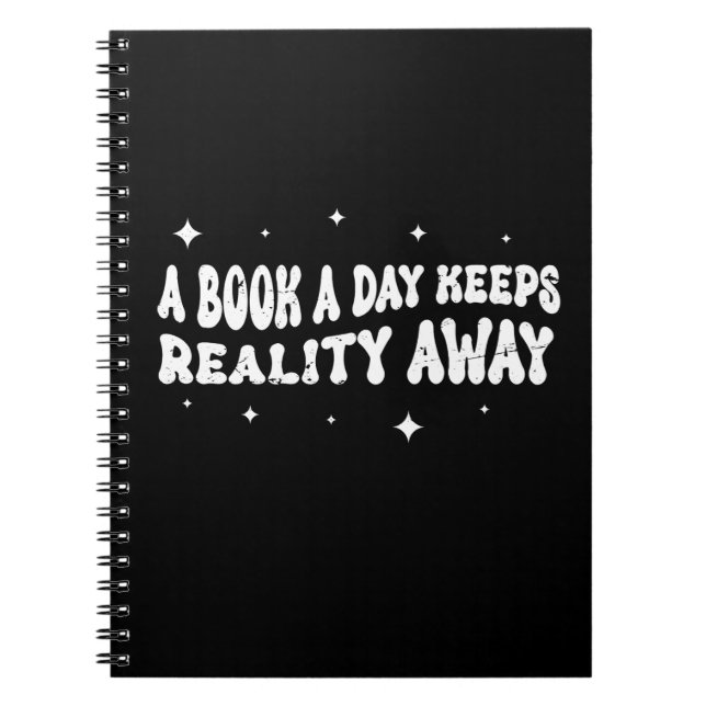 A Book A Day Keeps Reality Away (Front)