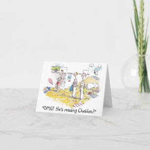 A Bookish Birthday Card