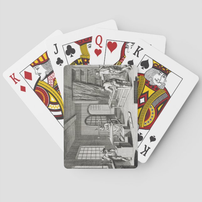 A bookmaker's workshop, from the 'Encyclopedie des Playing Cards (Back)