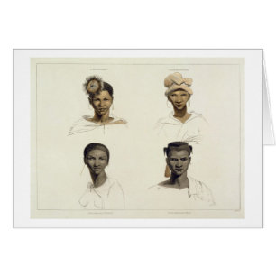 A Bosjeman, a Bosjeswoman, a Booshuana Woman, a Bo