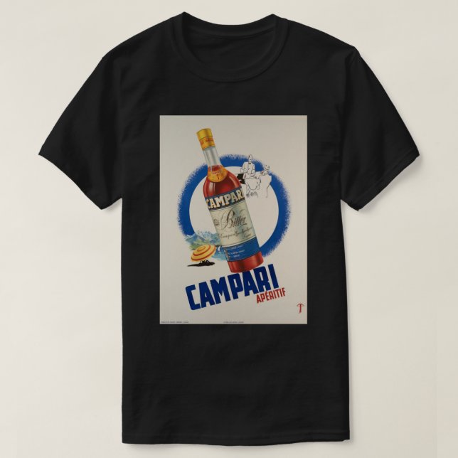 A Bottle Of Drink   T-Shirt (Design Front)