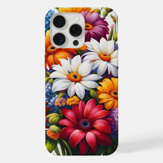 A bouquet iPhone 15 pro max case