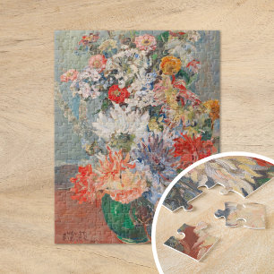 A Bouquet of Summer Flowers   August Rieger Jigsaw Puzzle