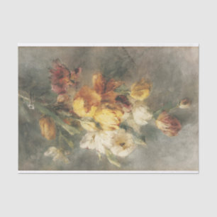 A Bouquet of Tulips by Margaretha Roosenbloom Tissue Paper