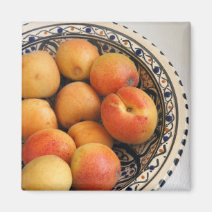 A bowl of Mediterranean Apricots 2 Magnet