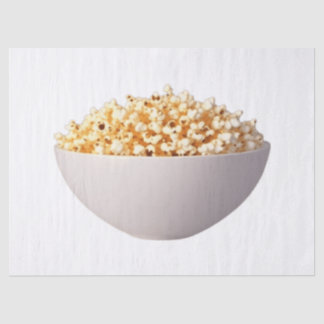 A Bowl of Popcorn Tissue Paper