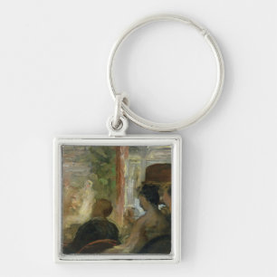 A Box at the Theatre, c.1865-70 Key Ring