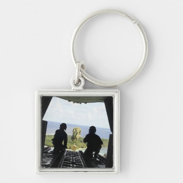 A box of humanitarian goods key ring (Front)