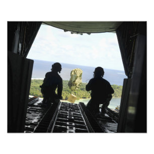 A box of humanitarian goods photo print