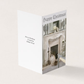 A box of shabby chic Christmas Cards