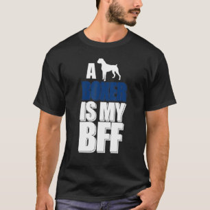 A Boxer Is My Bff Dogs Women Casual T-Shirt