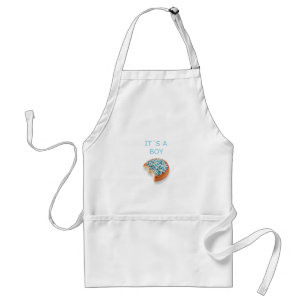 .a boy is born standard apron