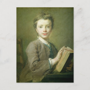 A Boy with a Book, c.1740 Postcard