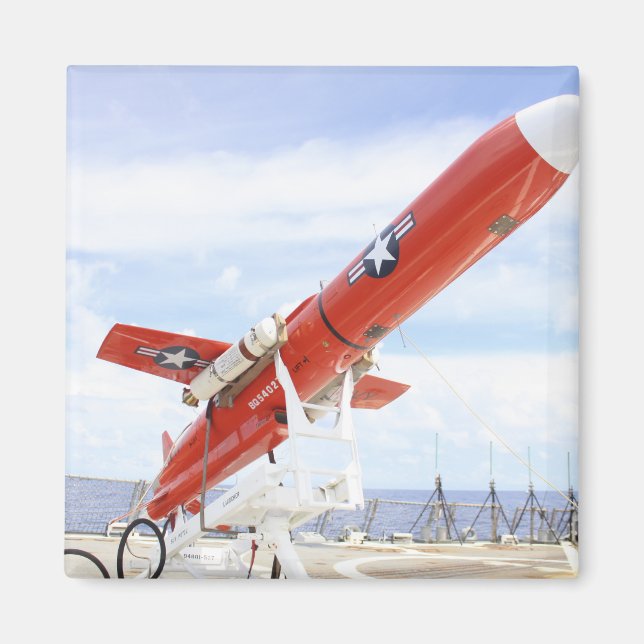 A BQM-74E Chukar drone ready for launch Magnet (Front)