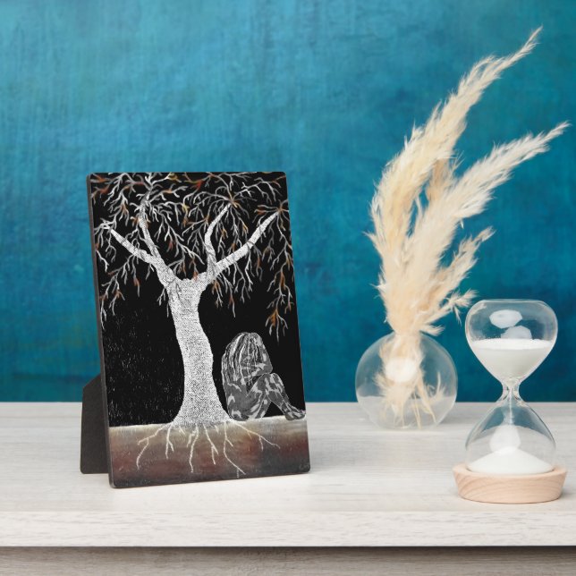 A Branch of Life to Contemplate Plaque (Side)