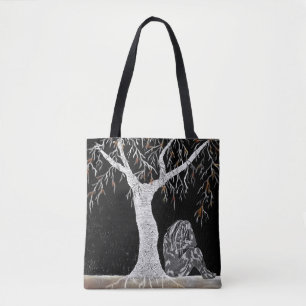 A Branch of Life to Contemplate Tote Bag