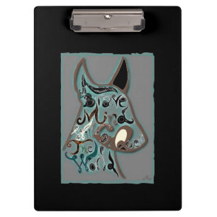 A brave mind will conquer the world clipboard