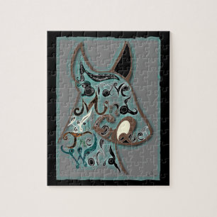 A brave mind will conquer the world jigsaw puzzle