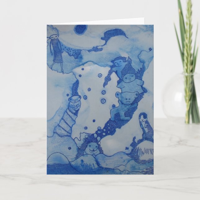 A Break in the Clouds Greeting Card (Front)