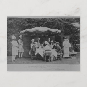 A Breakfast Party at Osbourne Postcard