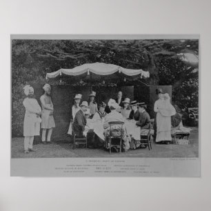 A Breakfast Party at Osbourne Poster