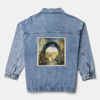 A Breath of Fresh Air Tee Denim Jacket